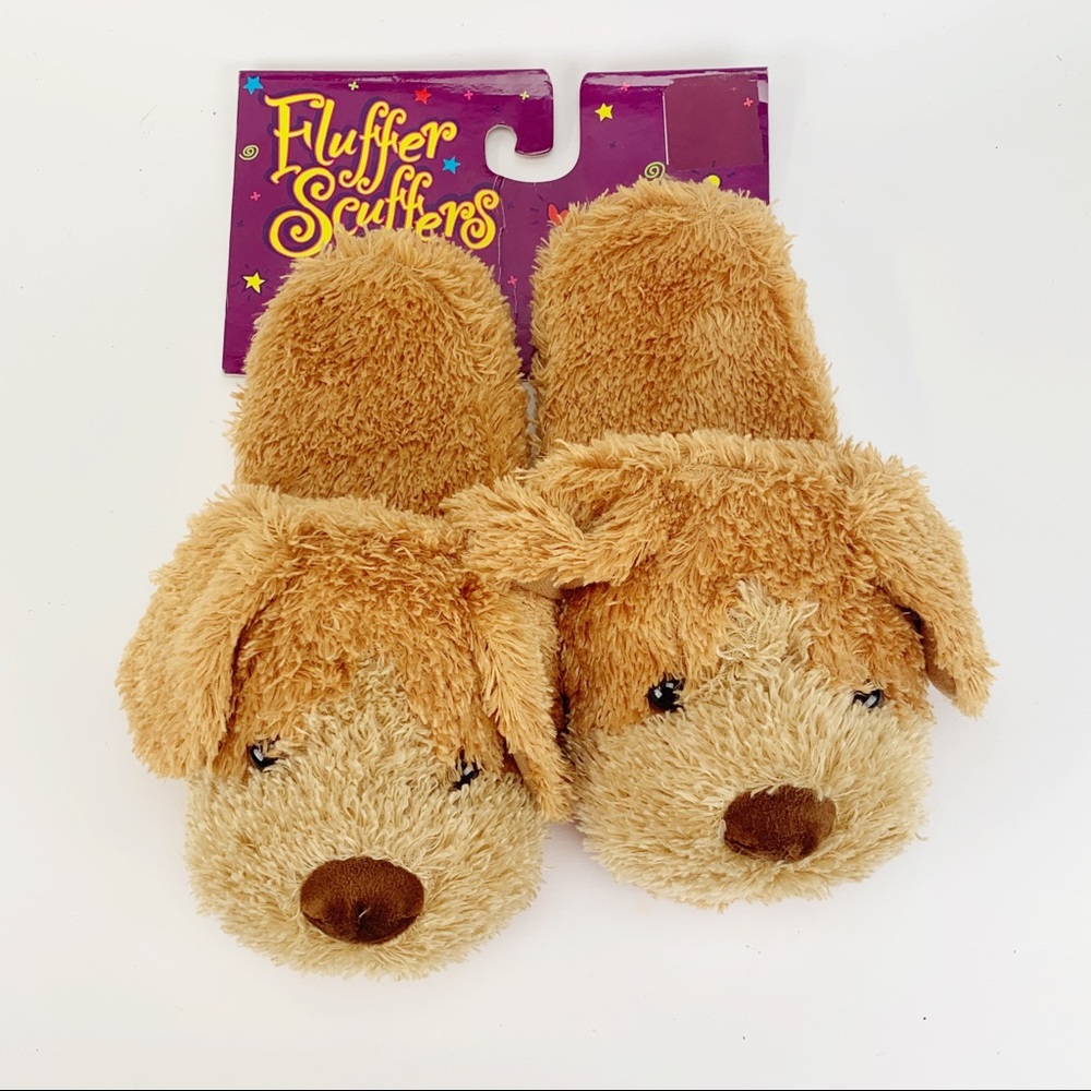 Doggie Fluffier Scuffers Slippers